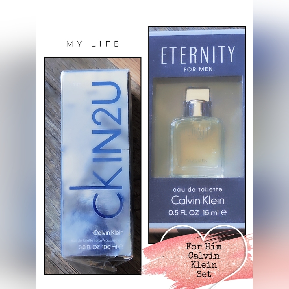 Calvin Klein For Him Cologne Set UNOPENED